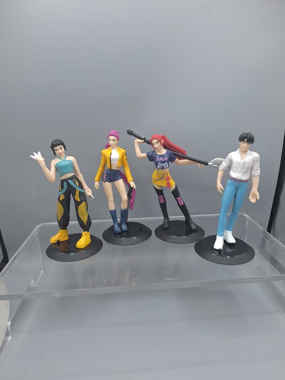 Kpop Demon Hunters~6 Inch Figurines~Set Of 4~Jinu~Mira,~Rumi~Zoey